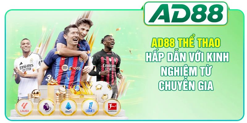 AD88 thể thao hấp dẫn với kinh nghiệm từ chuyên gia
