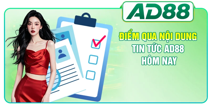 Điểm qua nội dung tin tức AD88 hôm nay