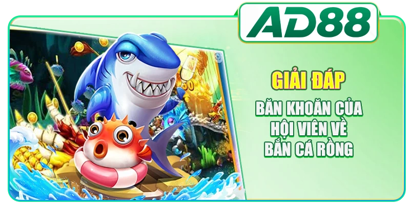 Giải đáp băn khoăn của hội viên về bắn cá Rồng
