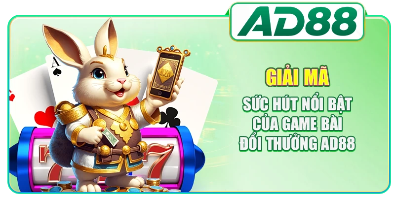 Giải mã sức hút nổi bật của game bài đổi thưởng AD88