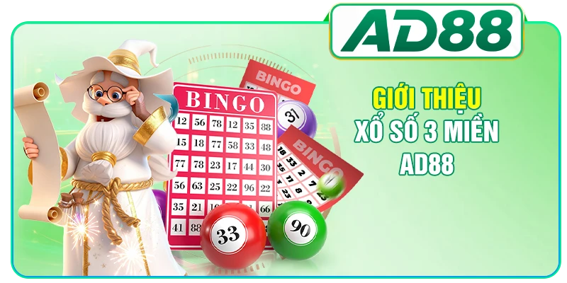 Giới thiệu xổ số 3 miền AD88