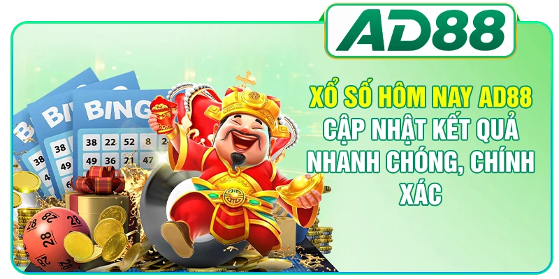 Xổ Số Hôm Nay AD88 - Cập Nhật Kết Quả Nhanh Chóng, Chính Xác