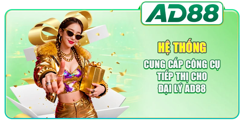 Hệ thống cung cấp công cụ tiếp thị cho đại lý AD88