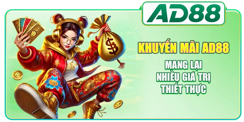 Khuyến mãi AD88 mang lại nhiều giá trị thiết thực
