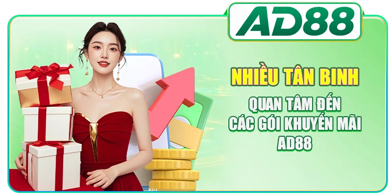 Nhiều tân binh quan tâm đến các gói khuyến mãi AD88